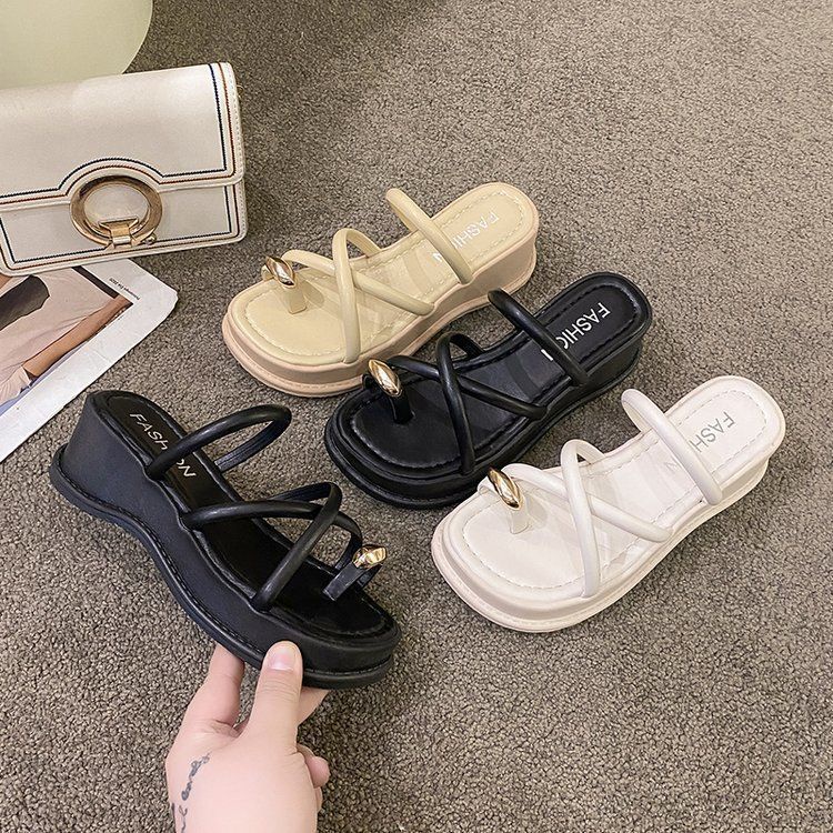 Dép Sandal Cao Gót Thời Trang Mùa Hè Dành Cho Nữ