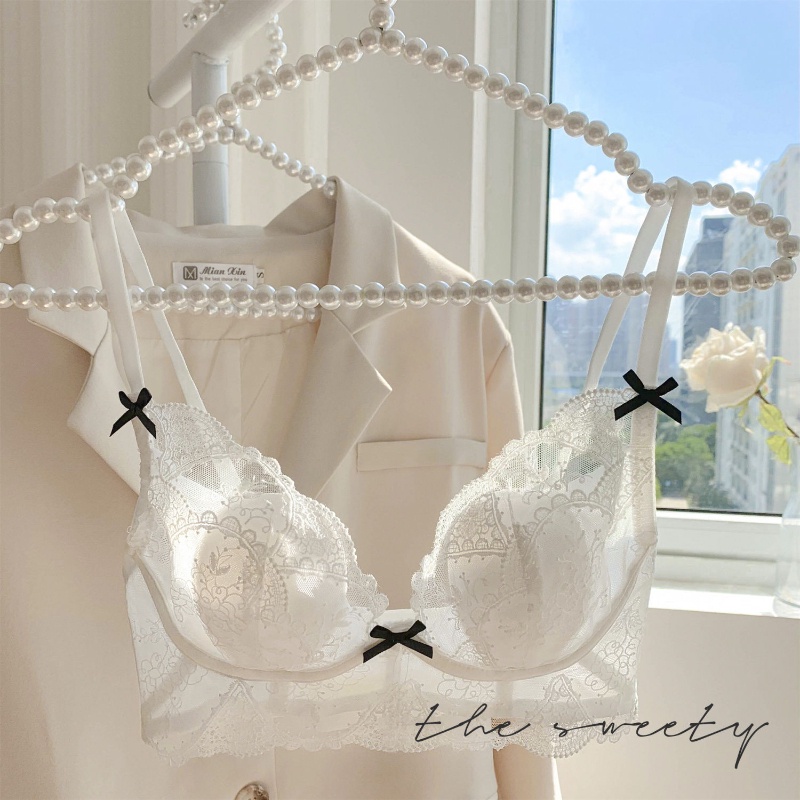 Áo lót Không Gọng Siêu Mỏng Thoáng Khí Thoải Mái Hình Tai Thỏ Quyến Rũ Cho Nữ