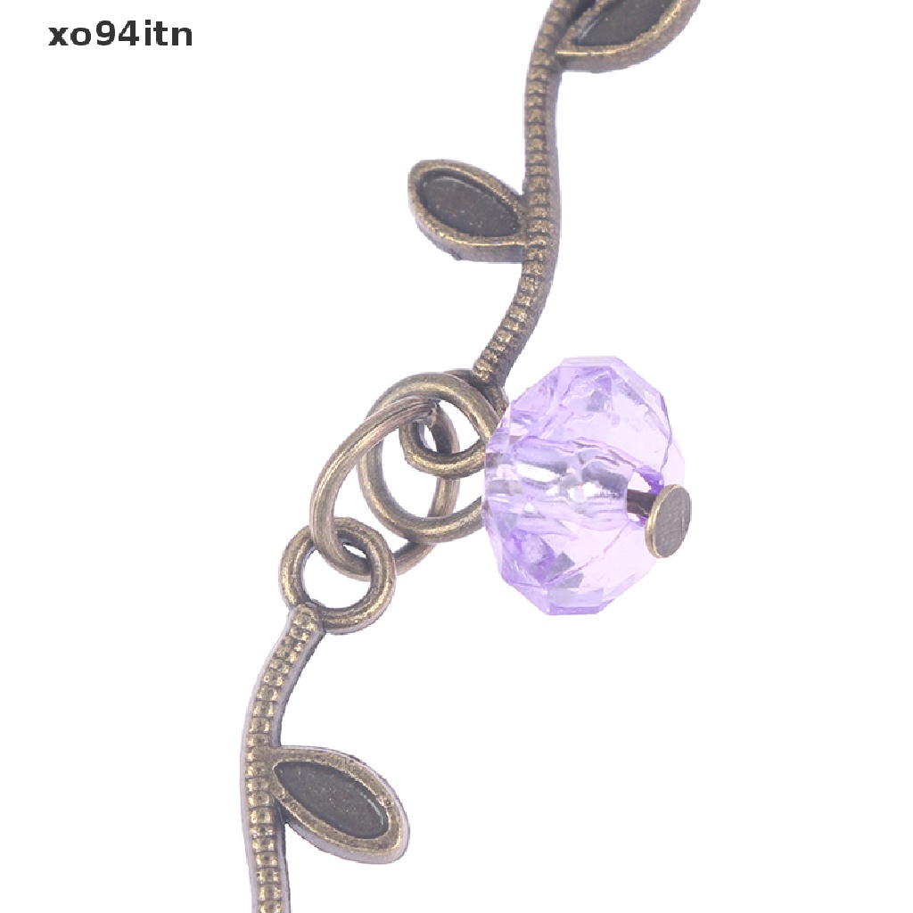 Vòng Tay Ren Đính Hạt Pha Lê Đen Phong Cách Vintage