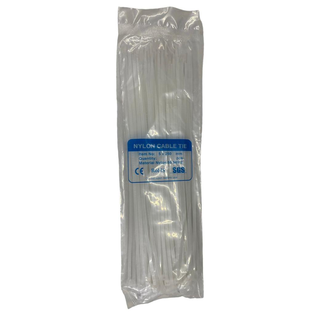 Dây Rút nhựa dây thít nhựa nhiều kích thước Bản TO dài 8x250mm 8x300mm 8x350mm 8x400mm - LinhKien HD