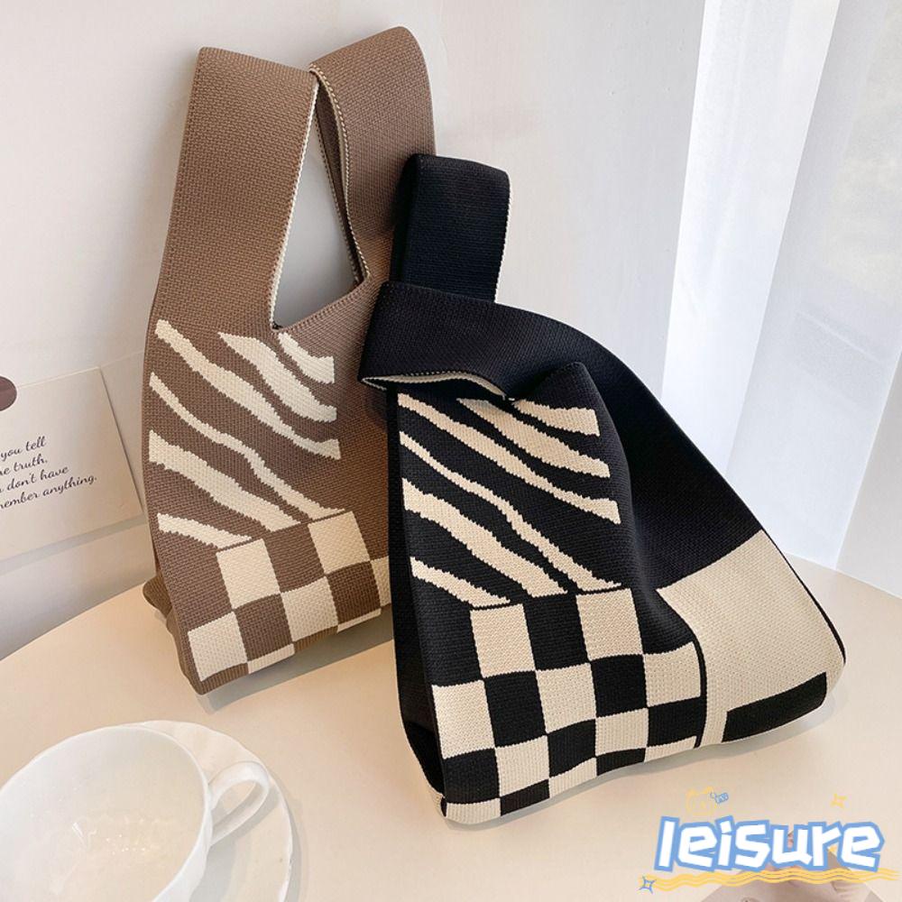 Túi Xách Đan Len Đeo Vai Thời Trang Tiện Lợi Cho Nữ