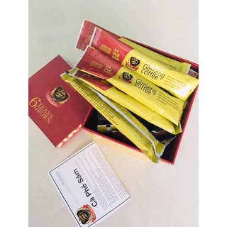 (Ship hỏa tốc) Cà Phê Sâm Ginseng kháng mỡ, giữ dáng, đẹp da