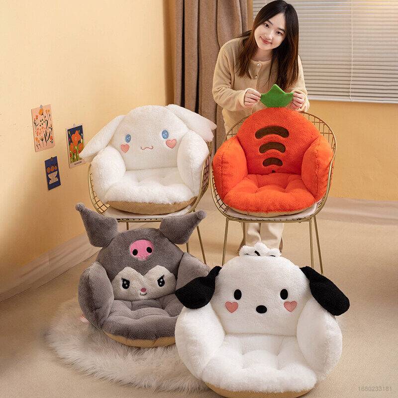 Sanrio Gối Đệm Giữ Ấm Mềm Mại Họa Tiết Hoạt Hình Kuromi Pochacco Cinnamon