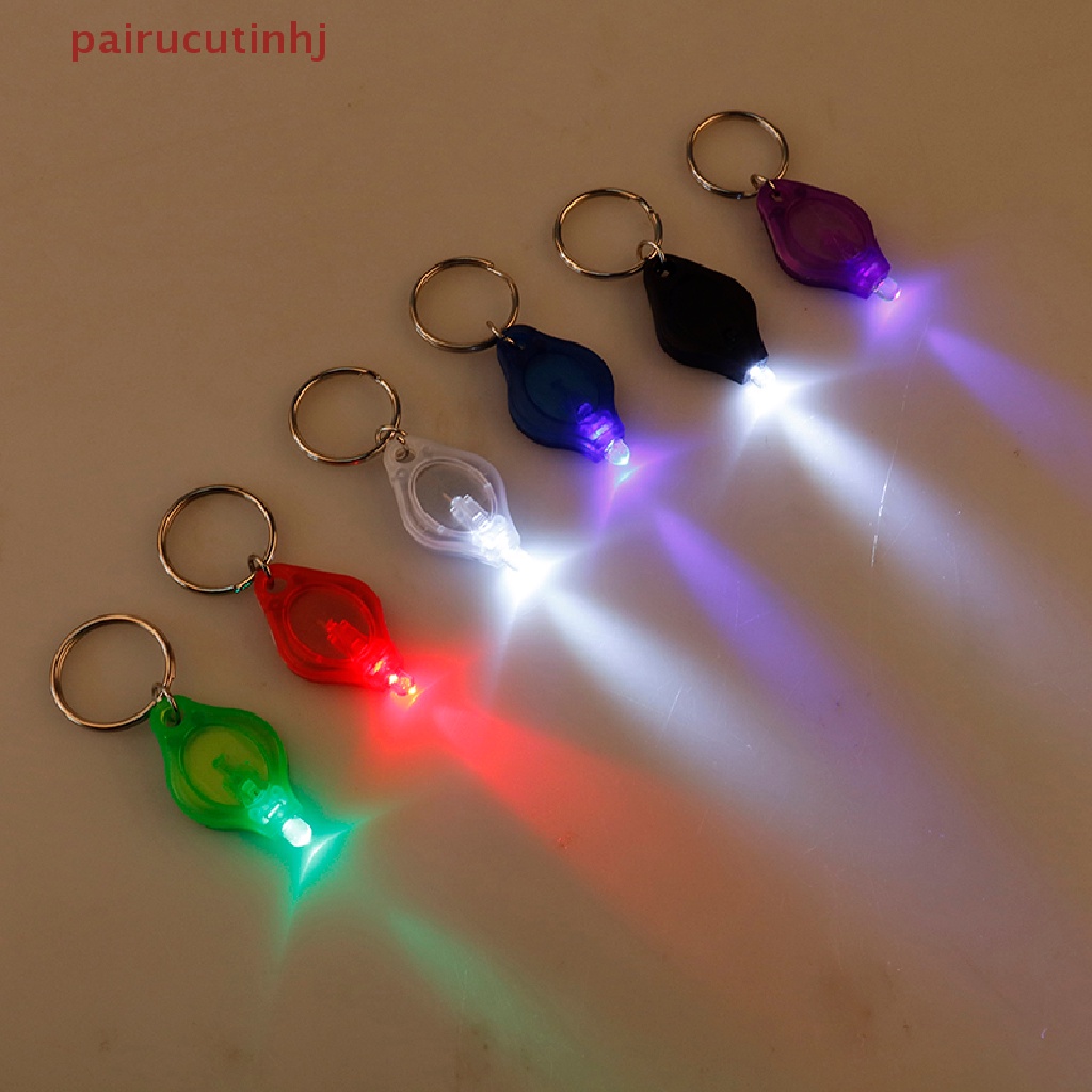 Cặp Đèn LED Mini Siêu Sáng Siêu Sáng Gắn Móc Treo Chìa Khóa