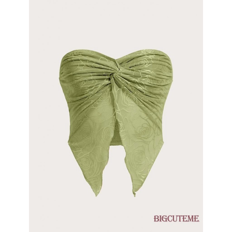 Áo Croptop Sát Nách Màu Sắc Trơn Phong Cách Đường Phố Thời Trang Cho Nữ Áo Thun Tay Ngắn Màu Hồng / Trắng / Xanh Lá / Hồng