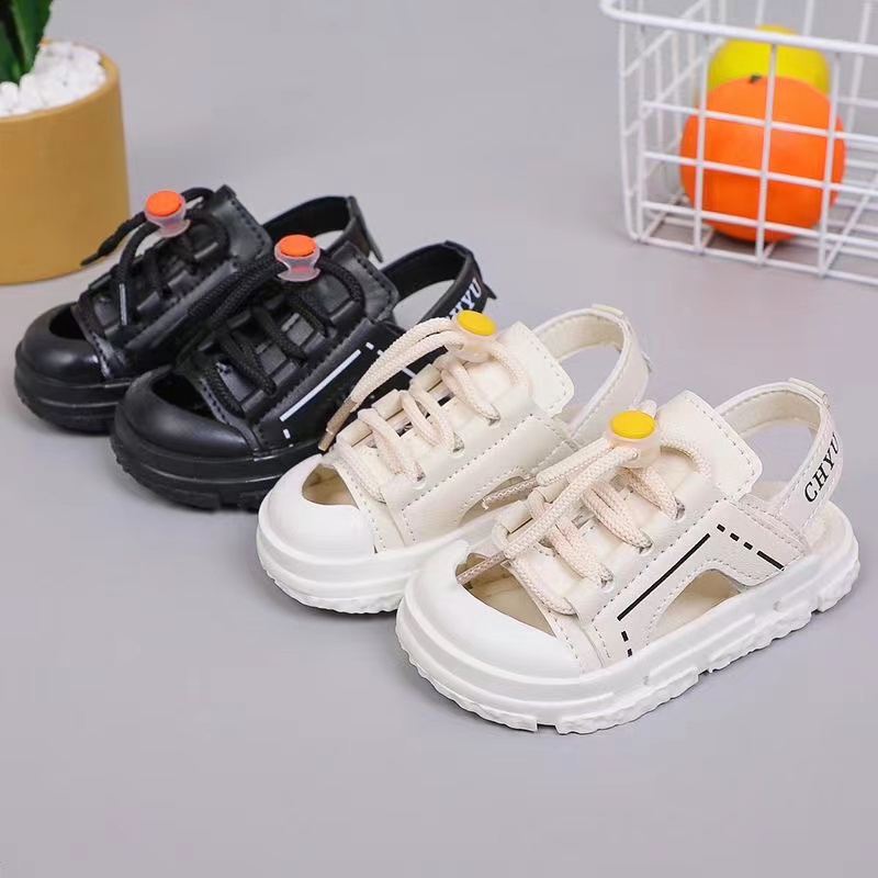 Xăng đan Đế Mềm Chống Trượt Phong Cách Hàn Quốc Cho Bé Trai Gái