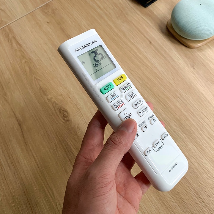 Remote máy lạnh DAIKIN ARC480A1, điều khiển điều hòa DAIKIN INVERTER dòng FTKQ FTKC Mẫu 1 Tốt