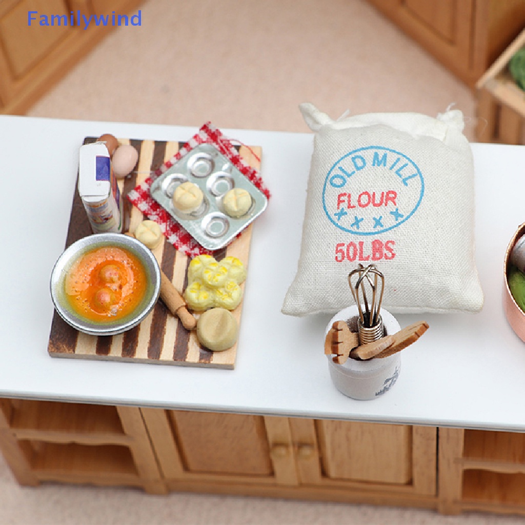 1 Set Dụng Cụ Đánh Trứng 1: 12 Dành Cho Nhà Búp Bê