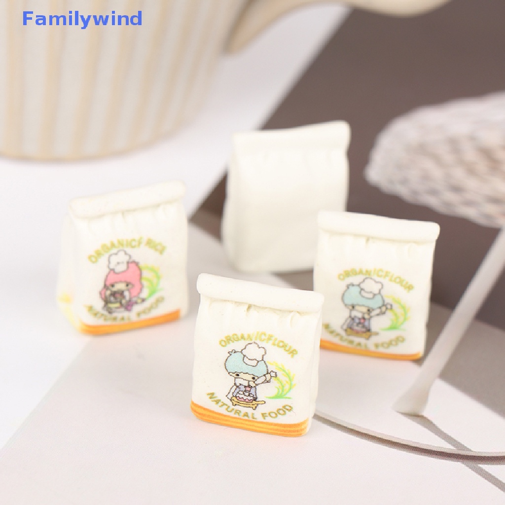 Set 5 Túi Đựng Bột / Kem / Điện Thoại Trang Trí Nhà Búp Bê