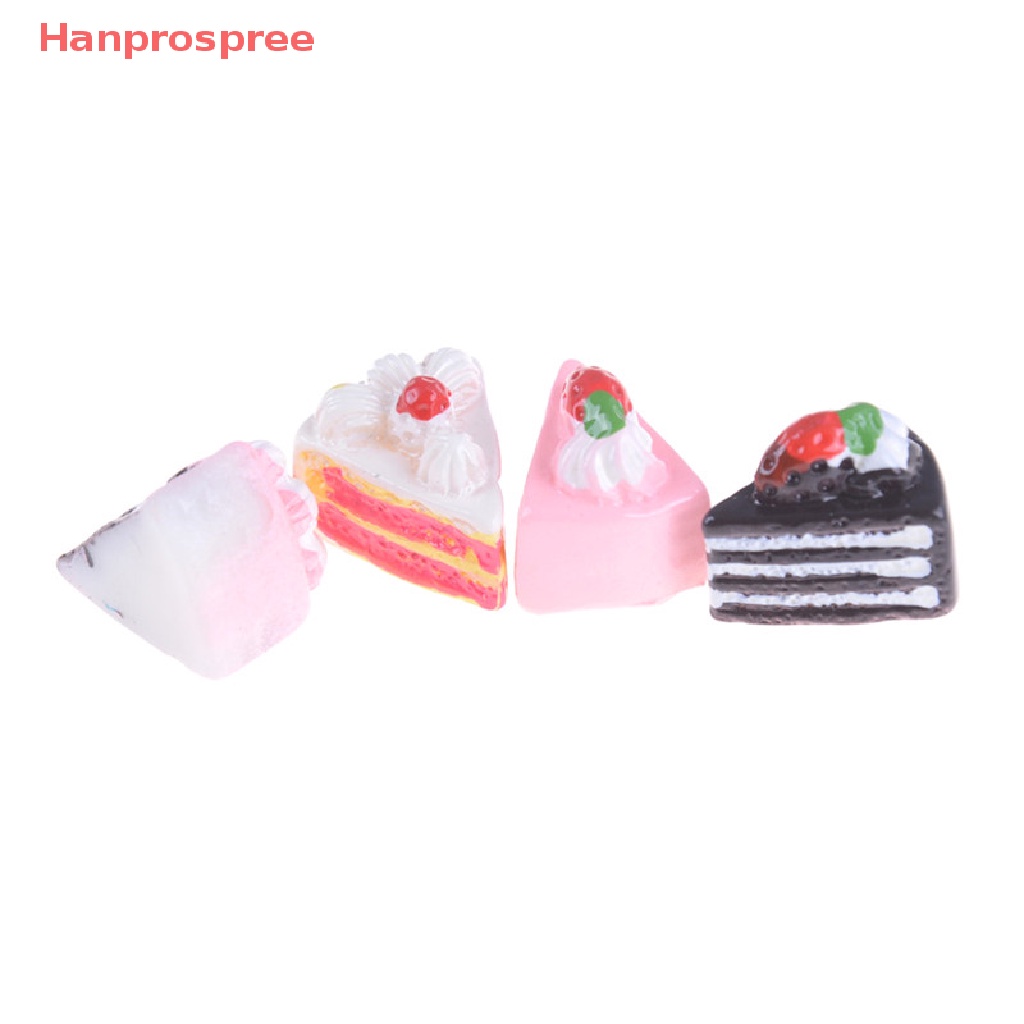 Set 2 Mô Hình Bánh Ngọt 1 / 12 Dùng Trang Trí Nhà Búp Bê Diy
