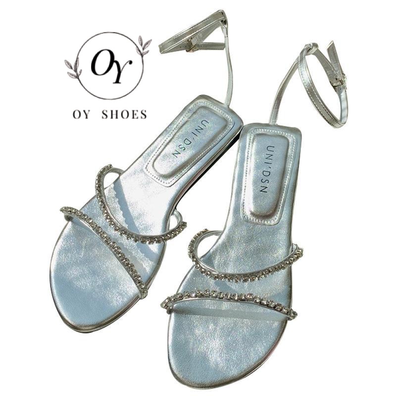 Giày Sandal Mùa Hè 2023 Phong Cách Thời Trang Roman Mới Cho Nữ