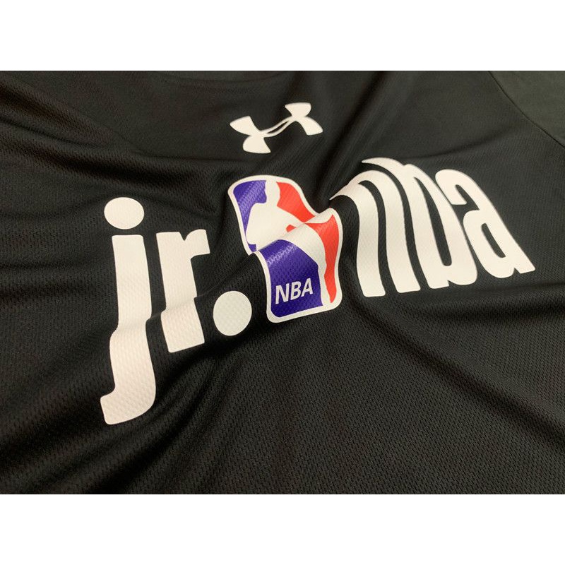 Áo Thun Bóng Rổ Tay Ngắn 3V3 Màu Đen Chất Liệu Khô Thoáng Nhanh Phong Cách Mỹ