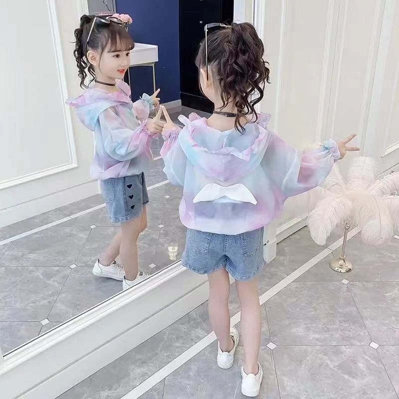 ~ Áo Khoác Chống Nắng Phong Cách Thời Trang Mới 2023 Dành Cho Bé Gái