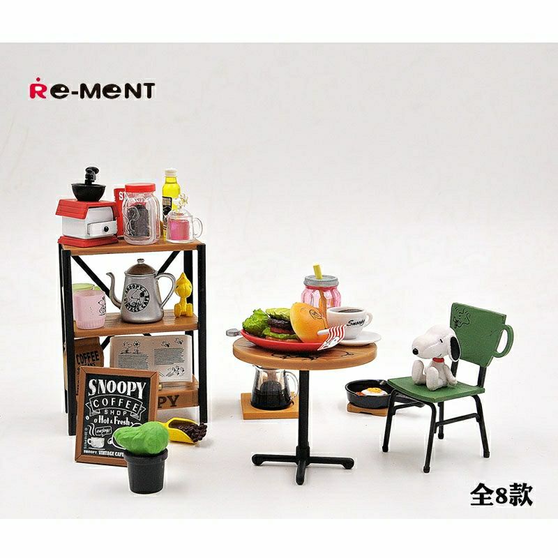 Sản Phẩm Lớn Nhật Bản Re-ment Chính Hãng!Mô Hình Đồ Chơi Nhân Vật Hoạt Hình Snoopy