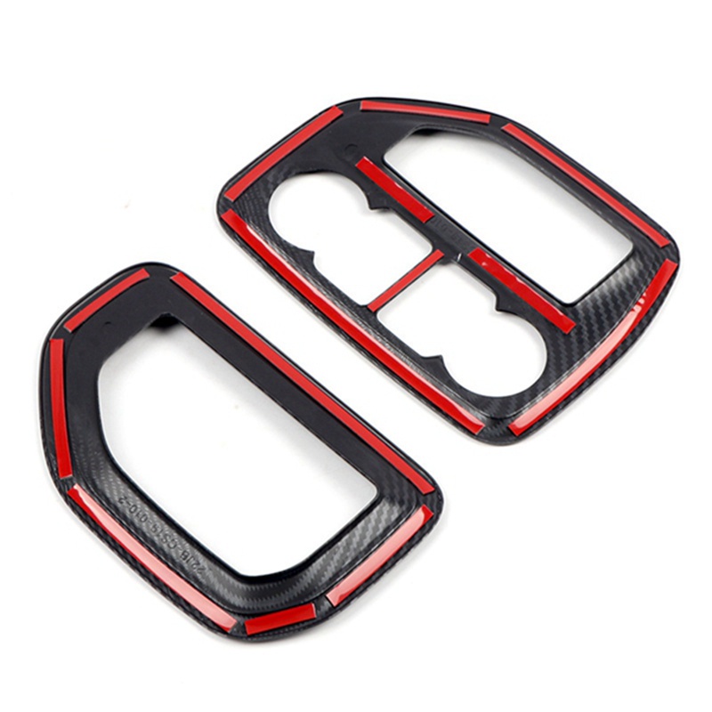 Vỏ Bọc Lỗ Thông Gió Bằng Sợi Carbon Cho Xe Hơi Chevrolet Silverado 2019 2020 2021 2022 B