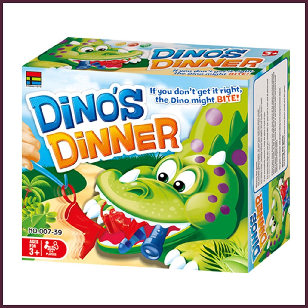Bộ Trò Chơi Khủng Long Cắn Ngón Tay Phiên Bản Cá Tính