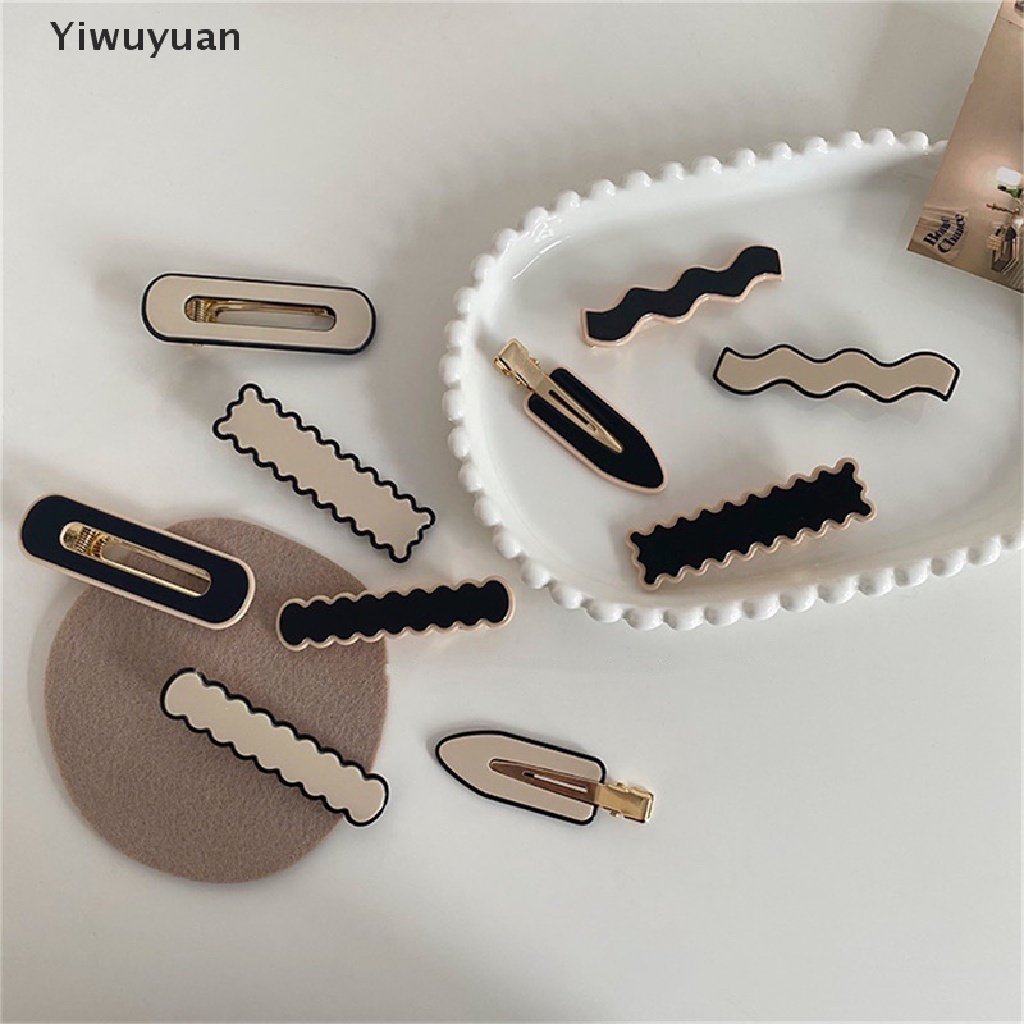 Bộ 2 Kẹp Tóc Hình Học Thời Trang Cho Nữ