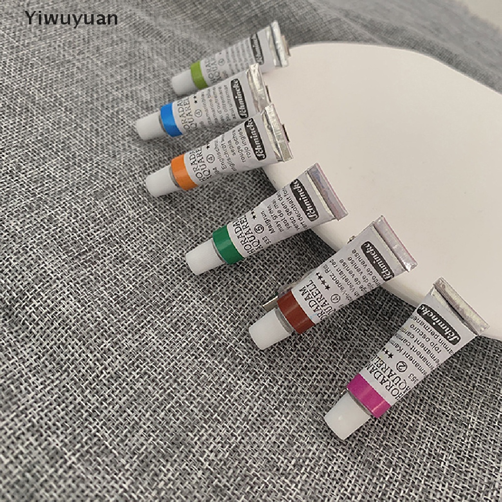 < Yiwuyuan > Kẹp Tóc Mỏ Vịt Màu Nước Sơn Thủ Công Sáng Tạo Vui Nhộn Cho Nữ Giảm Giá