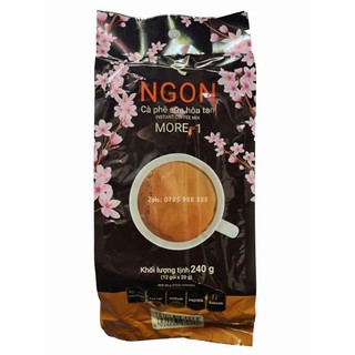 Cà phê sữa hoà tan ngon more in 1 gói 240g