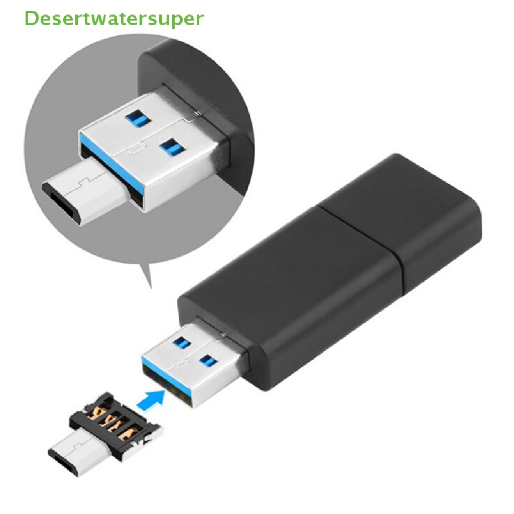 Set 2 Đầu Chuyển Đổi USB 3.1 Type C Đực Sang USB Cái OTG Cái Dành Cho Điện Thoại / Máy Tính Bảng