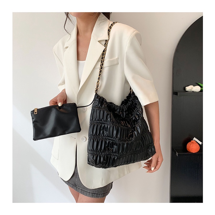 Bộ Túi Xách + Túi Đeo Chéo + Ví Cầm Tay Cỡ Lớn Thời Trang Hàn Quốc Mới 2023 A4