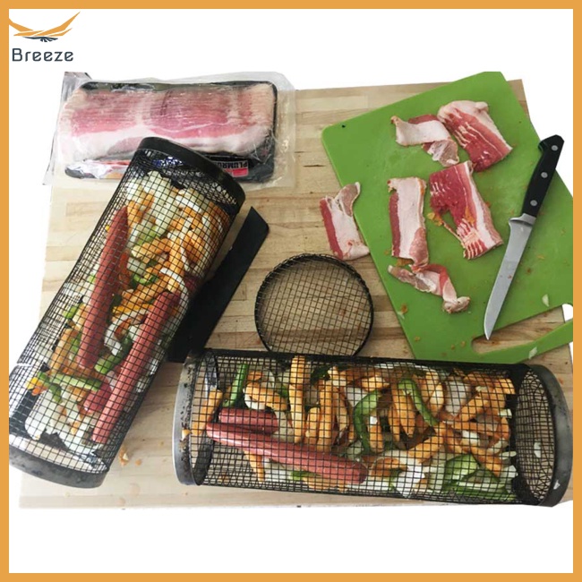 Vỉ Nướng Bbq Bằng Thép Không Gỉ 304 Tiện Lợi