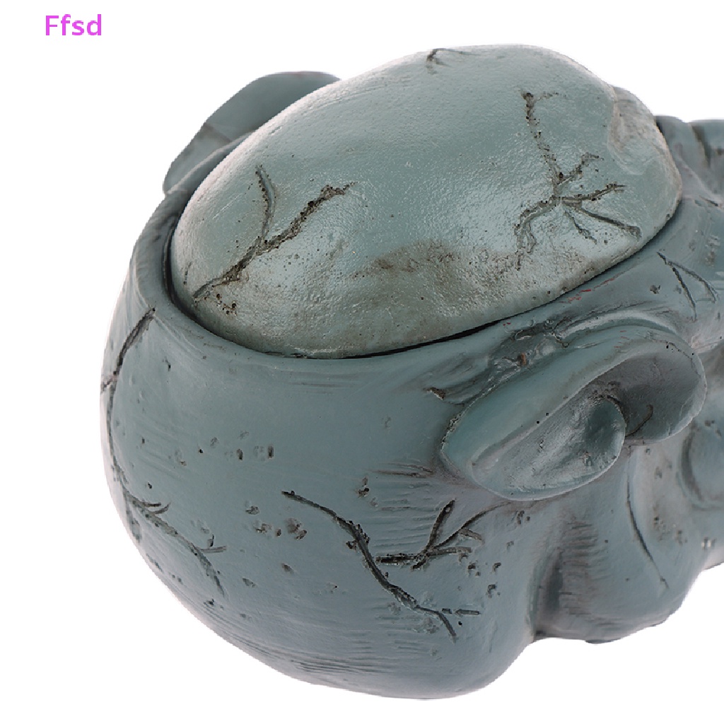 Giá Đỡ Cốc Mực Xăm 7 / 8 Lỗ Bằng Nhựa Cứng Hình Đầu Lâu Độc Đáo