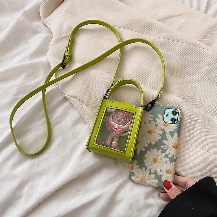 Túi Đeo Chéo Mini Trong Suốt Phong Cách Hàn Quốc Mới 2023