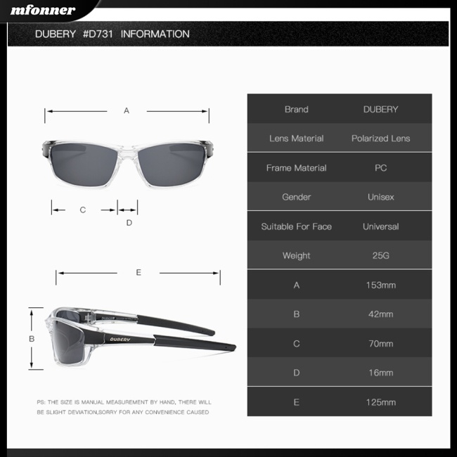 Kính Mát Phân Cực Chống Tia UV400 Phong Cách Thể Thao Thời Trang