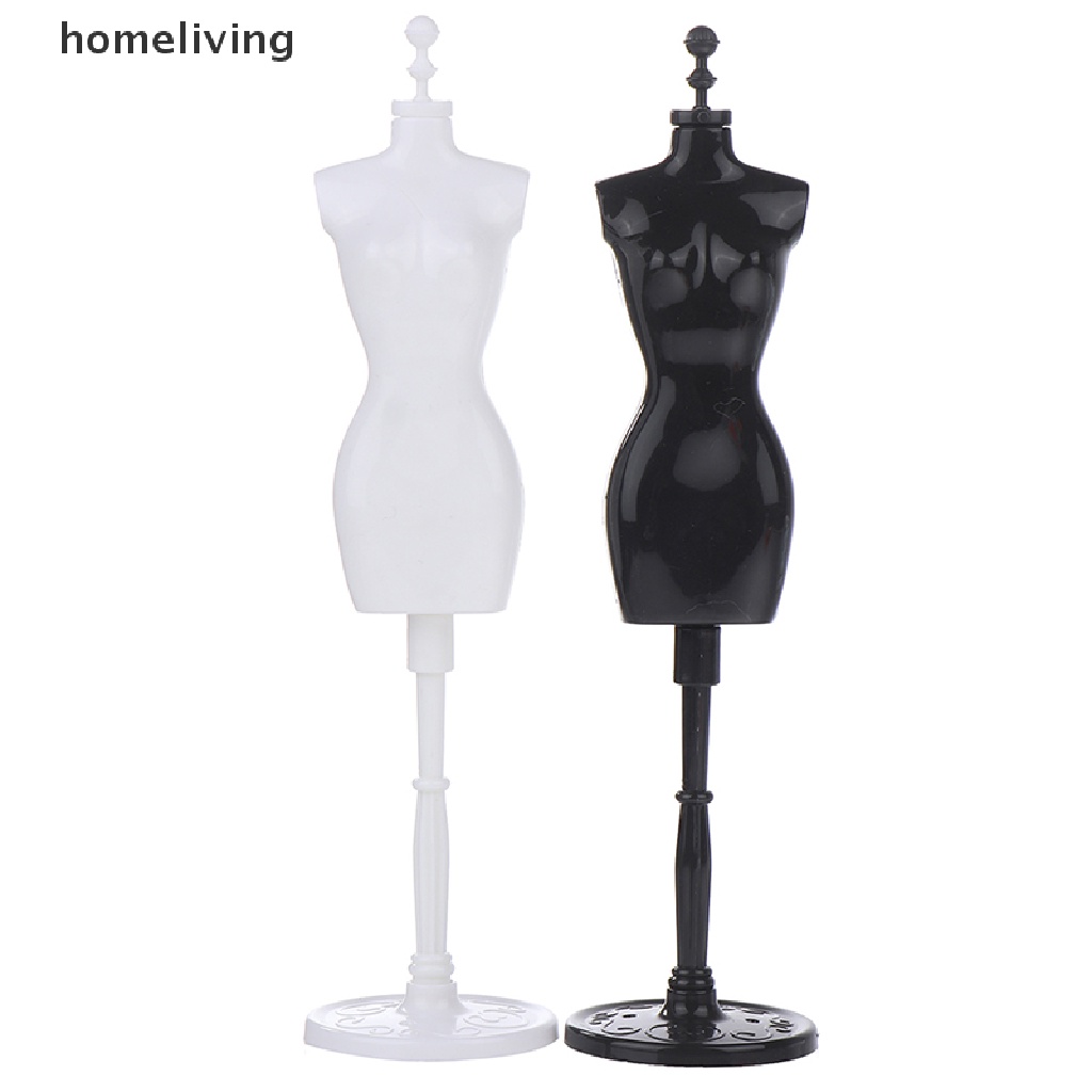 1 Bộ Mô Hình Ma Nơ Canh Kèm Móc Áo Cho Nhà Búp Bê Tỉ Lệ 1: 6