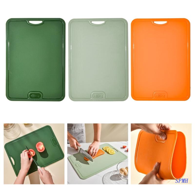 Thớt Cắt Thực Phẩm Phân Loại Linh Hoạt Kèm Lỗ Treo Tiện Dụng Cho Nhà Bếp