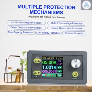 Digital Control Module 5A 80W Constant Voltage Current Programmable Power Supply Module Adjustable Voltage Regulator Data Storage DC Power Module