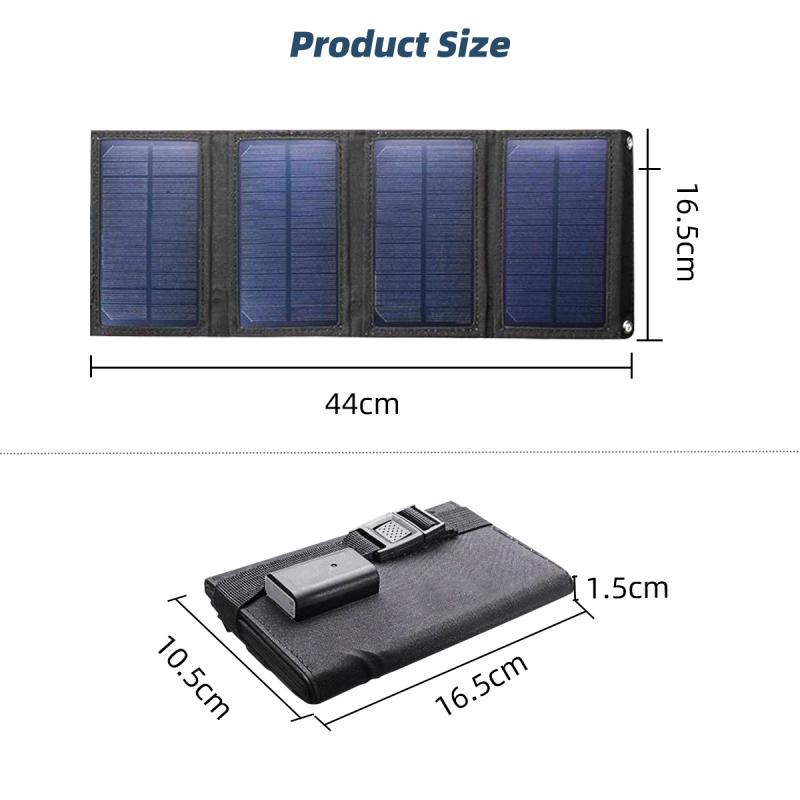 Pin Sạc Dự Phòng HdoorLink 10W 5V USB Khẩn Cấp Chống Thấm Nước Có Thể Gập Lại Cho Điện Thoại / Đồng Hồ