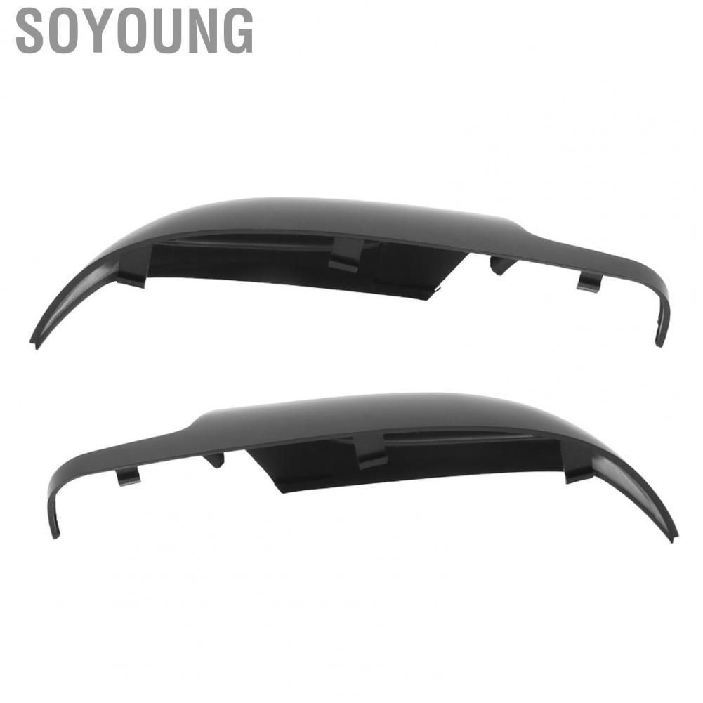 Soyoung Car Side Mirror Caps  OEM Design Direct Replacement Rearview Trim Cover 91054AJ220 for Vehicle