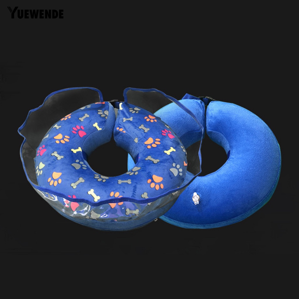 Yue.z Vòng Cổ PVC Co Giãn Hình Nón Bảo Vệ Thú Cưng Sau Khi Phẫu Thuật