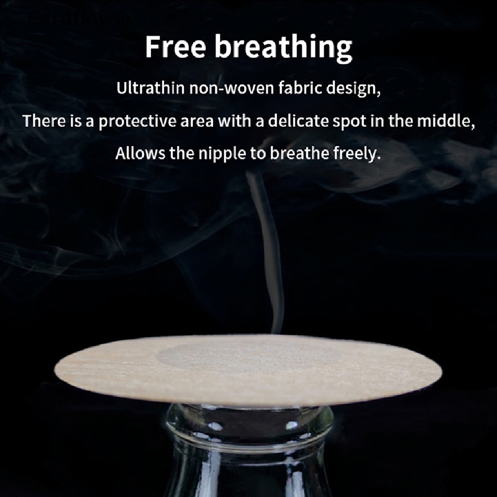 < Cardflower > 5 Cặp Miếng Dán Ngực Thể Thao Vô Hình Tự Nhiên Chống Chói Dùng Một Lần Cho Nam