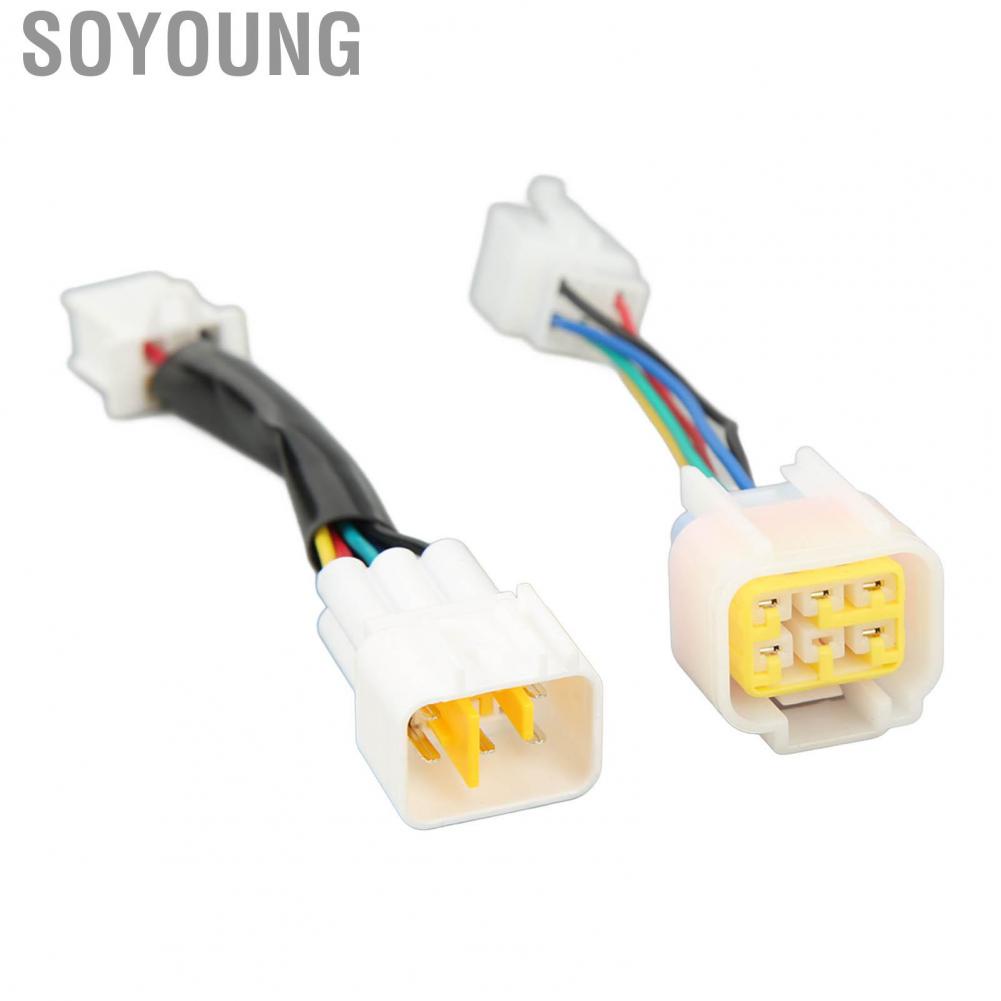 Soyoung Electric Motorcycle Controller Adapter  Stable Hall Precise Durable ABS IP67 Waterproof for