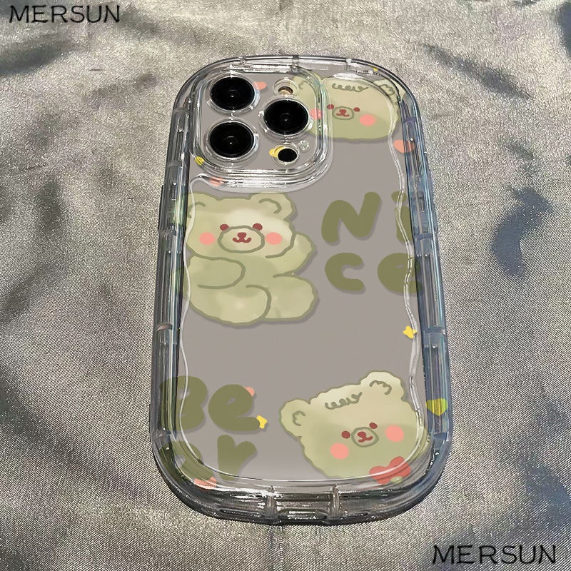 ✅Ốp Điện Thoại Dẻo Trong Suốt Họa Tiết Chú Gấu Nhỏ Dễ Thương Chống Sốc Cho Iphone14 Xsmax 7 1213 11 / xr8p PUH7