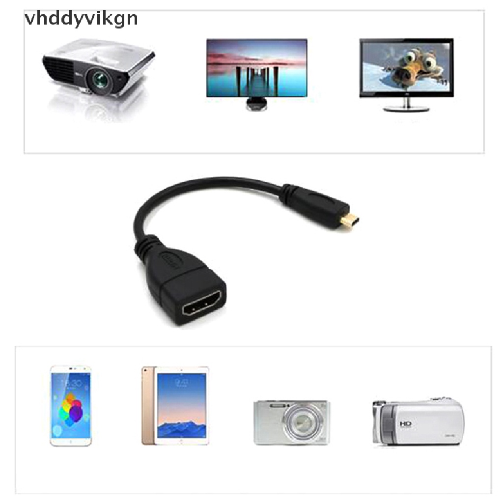 Cáp Chuyển Đổi Micro hdmi Sang hdmi Cho hdtv type d hdmi