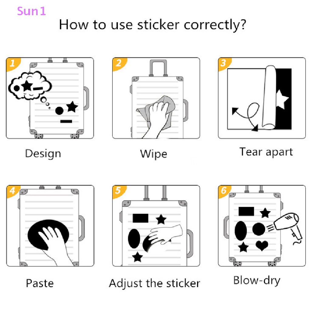 Bộ 50 Miếng Đề Can Dán Chống Nước Hình Anime NANA Sun1 Trang Trí Điện Thoại / Xe Hơi / Xe Máy