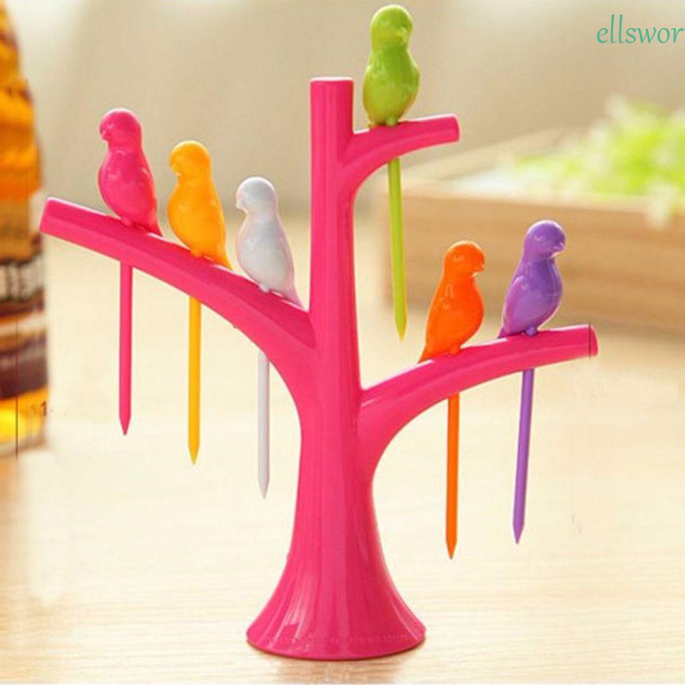 Nĩa Ăn Trái Cây Mini An Toàn Cho Bé