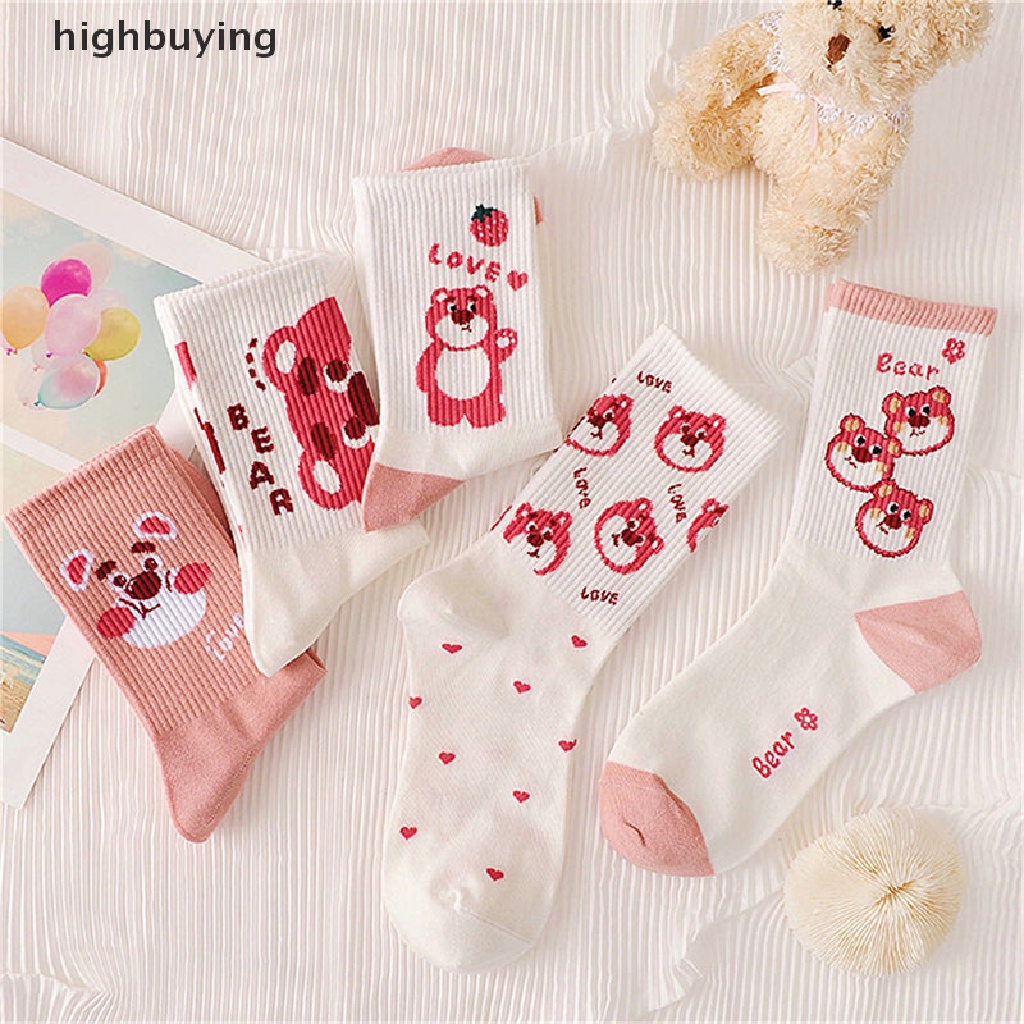 Đôi Vớ In HìNh Chú GấU Dễ Thương ThờI Trang Cho Nữ