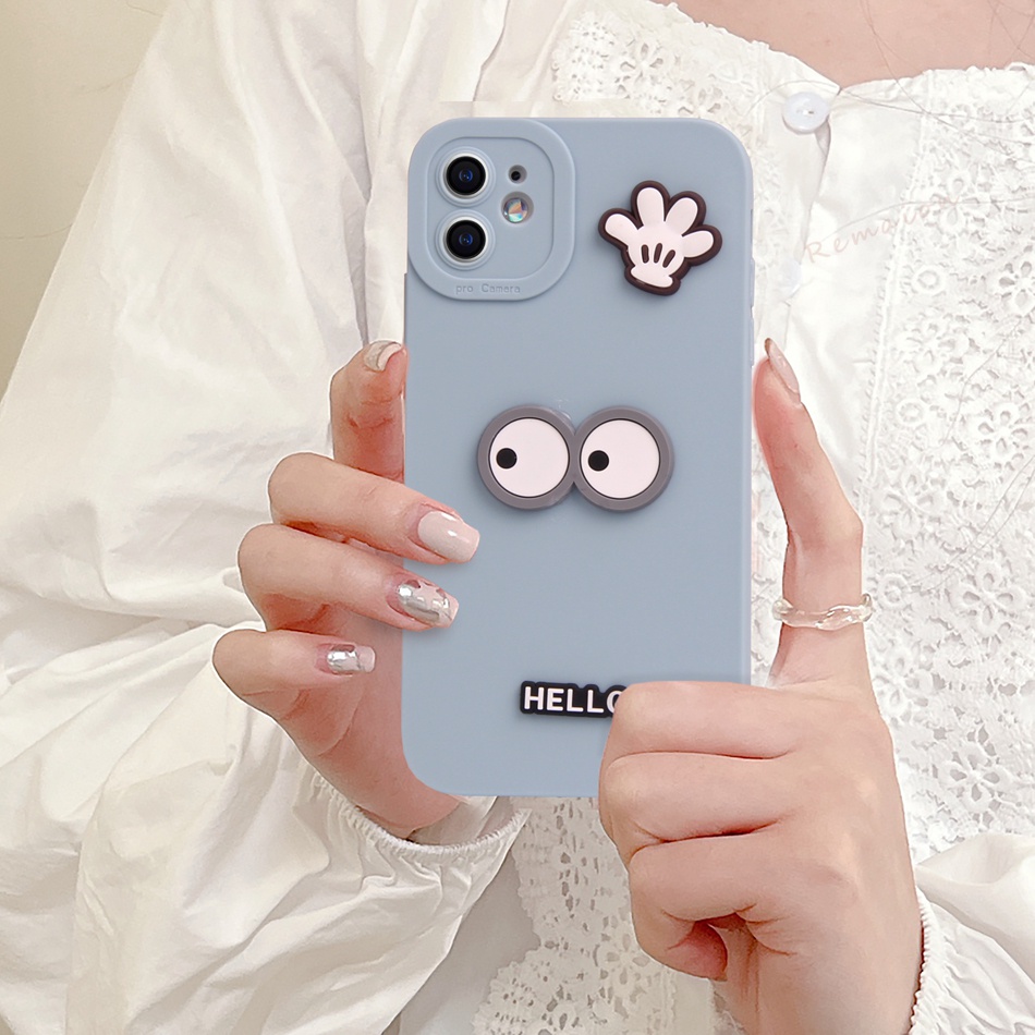 Hoạt Hình Ốp Điện Thoại Silicon Mềm Hình Pikachu 3D Cho iPhone 11 12 13 14 Pro MAX + Mini X XR XS MAX 6 S 7 8 + SE 2020 11Pro 12pro 13Pro