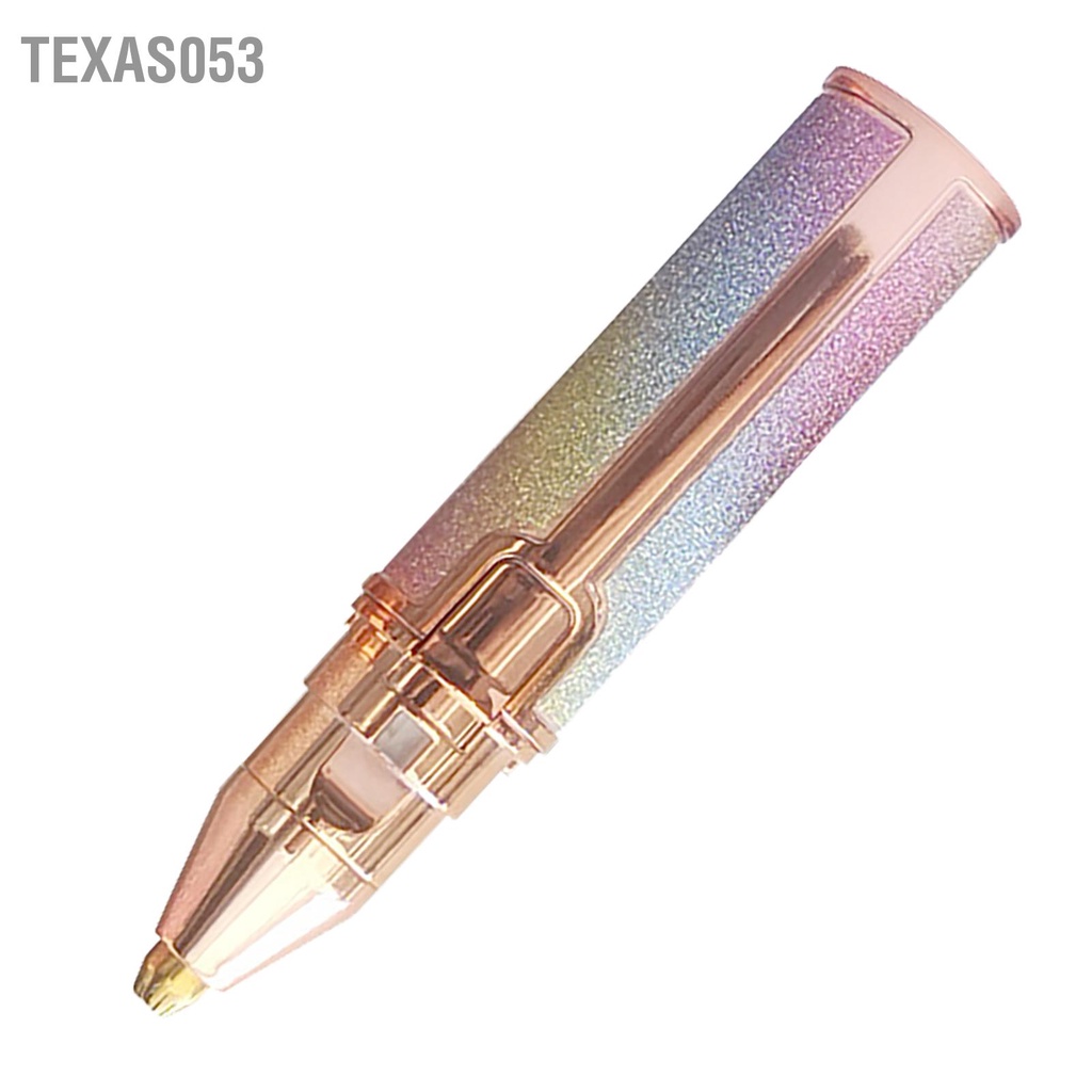 Texas053 Bộ Tông Đơ Cắt Lông Mày Điện Có Thể Sạc Lại 2 Trong 1 Phụ Nữ Tẩy Mặt Bằng