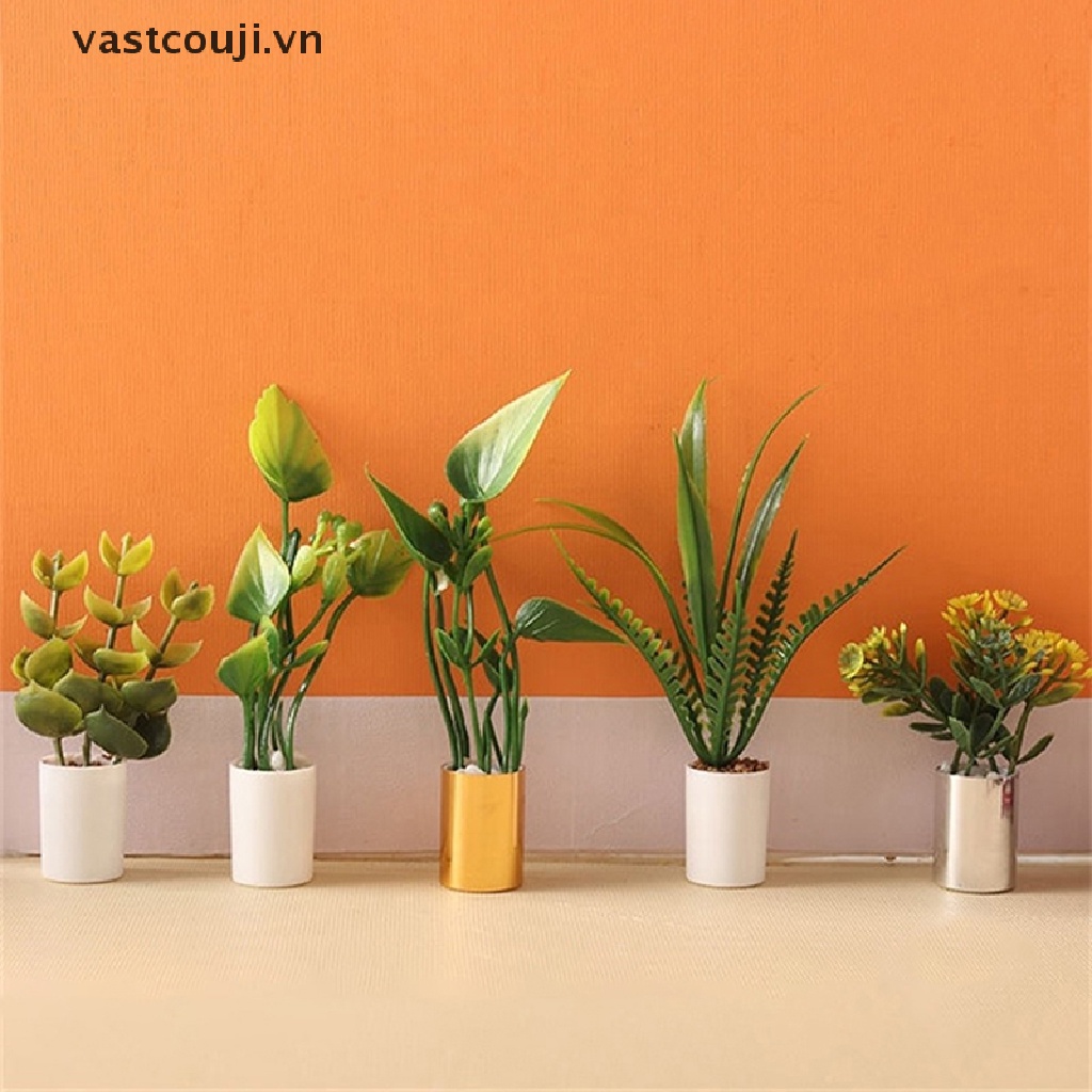 Mô Hình Chậu Hoa Trang Trí Nhà Búp Bê Tỉ Lệ 1: 12