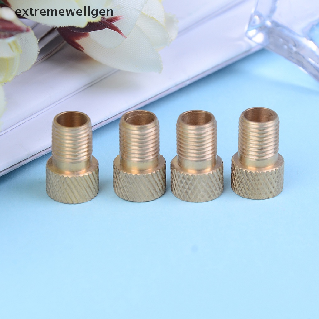 Bộ 4 Đầu Chuyển Đổi Van Bơm Xe Đạp Kích Thước 1.5Cm   Phụ Kiện Chuyên Dụng Dành Cho Llff