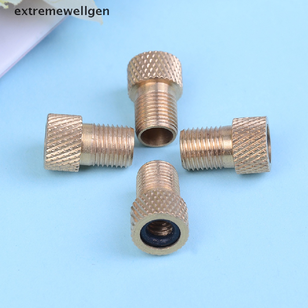 Bộ 4 Đầu Chuyển Đổi Van Bơm Xe Đạp Kích Thước 1.5Cm   Phụ Kiện Chuyên Dụng Dành Cho Llff