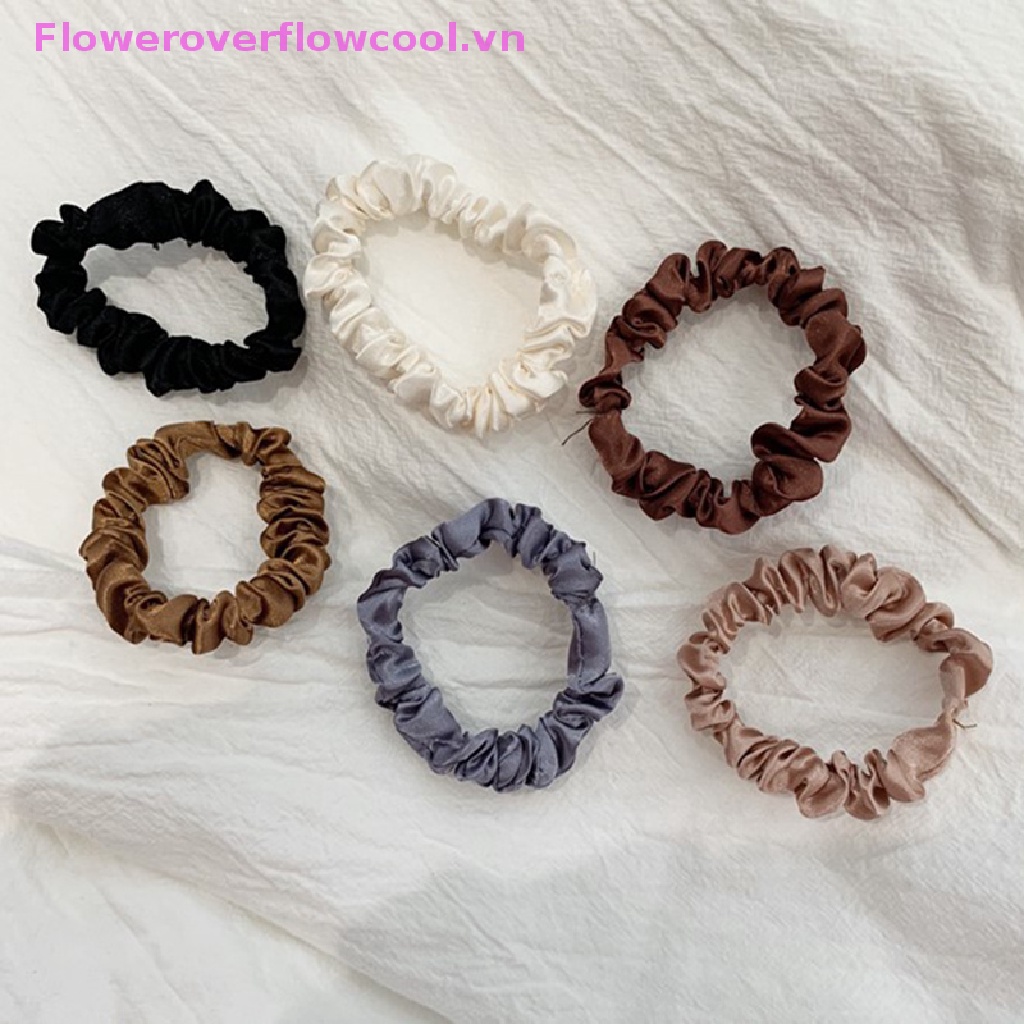 Set 6 Dây Buộc Tóc Co Giãn Thời Trang Cho Nữ