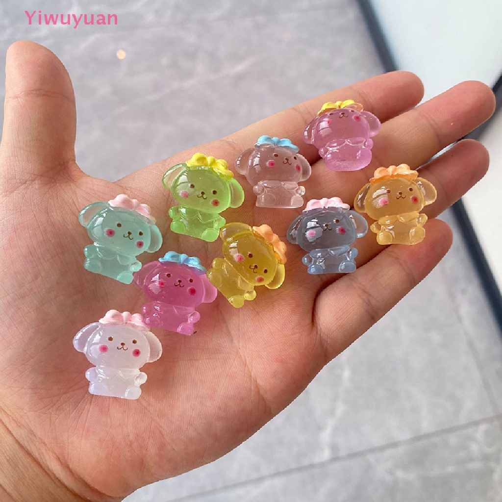 1 Thỏ Dạ Quang Trang Trí Phong Cảnh DIY Mới