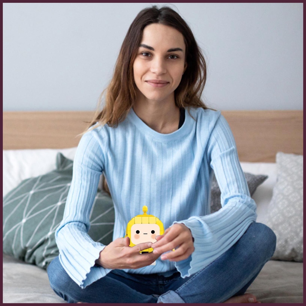 Đồ Chơi Lắp Ráp Mô Hình Thú Cưng Mini Dễ Thương Dùng Làm Quà Tặng Cho Bé